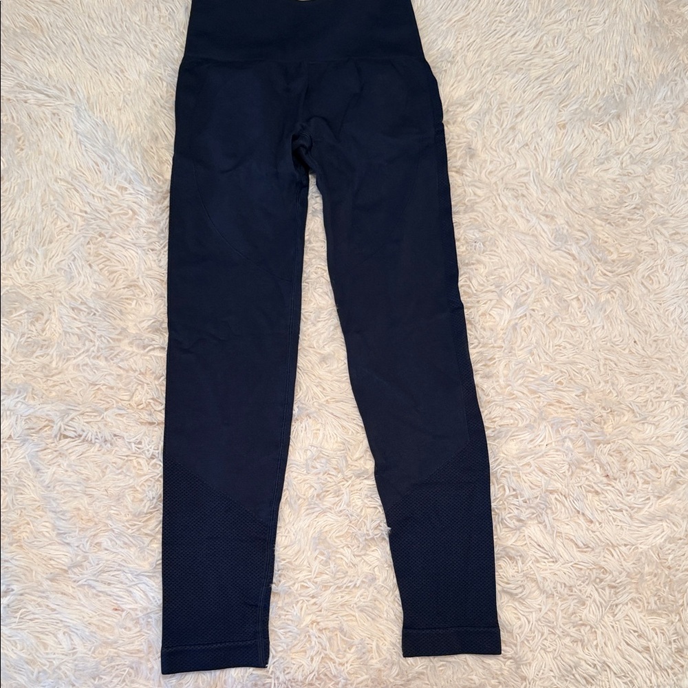 Halara Navy Butt Lifting Leggings New!